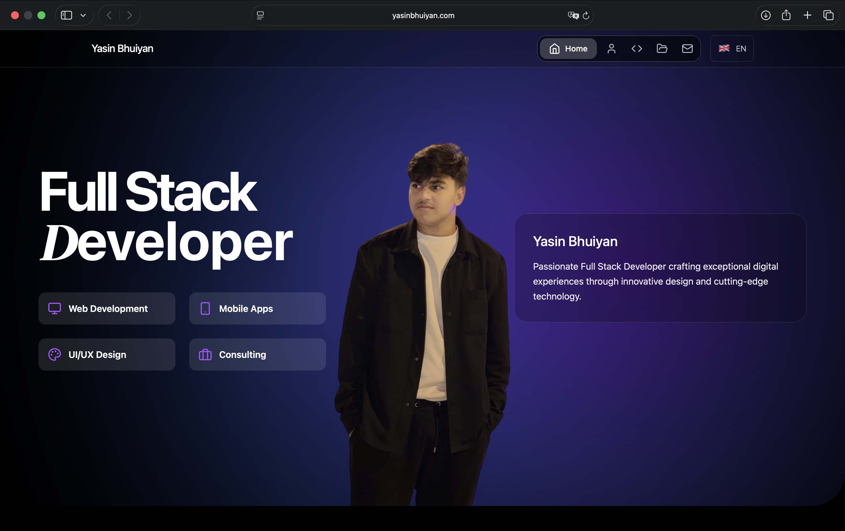 Modern Portfolio Website